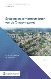 Omslag van Systeem en kerninstrumenten van de Omgevingswet