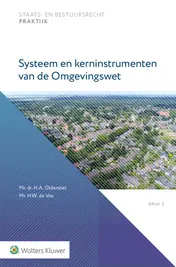 Omslag van Systeem en kerninstrumenten van de Omgevingswet