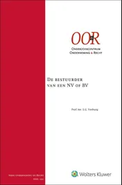 Omslag van De bestuurder van de NV of BV