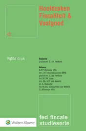 Omslag van Hoofdzaken Fiscaliteit & Vastgoed