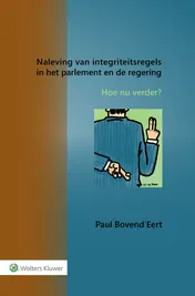 Omslag van Naleving van integriteitsregels in het parlement en de regering