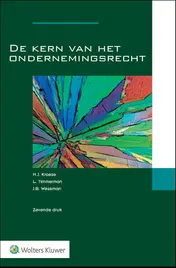 Omslag van De kern van het ondernemingsrecht