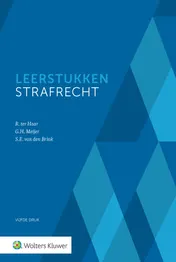 Omslag van Leerstukken strafrecht