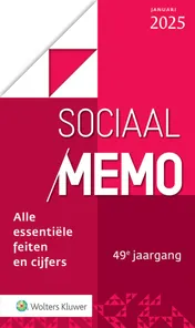 Omslag van Sociaal Memo januari 2025