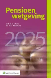 Omslag van Pensioenwetgeving 2025