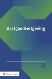 Omslag van Vastgoedwetgeving 2025-2026