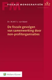 Omslag van De fiscale gevolgen van samenwerking door non-profitorganisaties