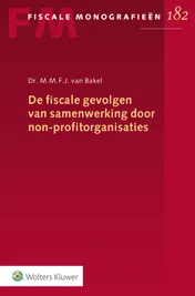 Omslag van De fiscale gevolgen van samenwerking door non-profitorganisaties