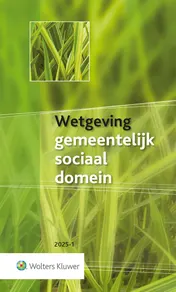 Omslag van Wetgeving gemeentelijk sociaal domein 2025-1