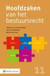 Omslag van Hoofdzaken van het bestuursrecht