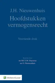 Omslag van Hoofdstukken vermogensrecht