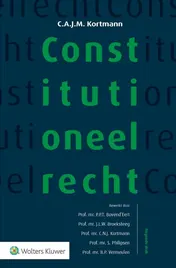 Omslag van Constitutioneel recht, softcover editie