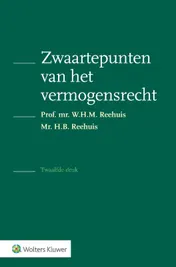 Omslag van Zwaartepunten van het vermogensrecht