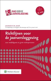 Omslag van Richtlijnen voor de jaarverslaggeving 2026