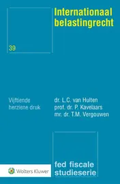 Omslag van Internationaal belastingrecht