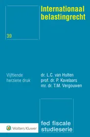 Omslag van Internationaal belastingrecht