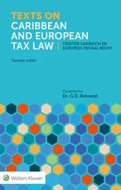 Omslag van Texts on Caribbean and European Tax Law