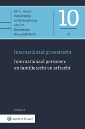 Omslag van Internationaal personen- en familierecht en erfrecht