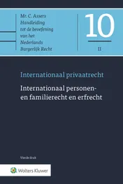 Omslag van Internationaal personen- en familierecht en erfrecht