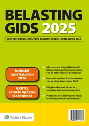 Omslag van Belastinggids 2025