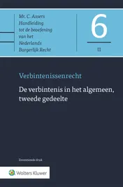 Omslag van De verbintenis in het algemeen, tweede gedeelte