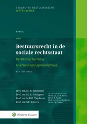 Omslag van Bestuursrecht in de sociale rechtsstaat Band 2