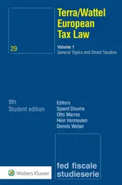 Omslag van Volume I General Topics and Direct Taxation