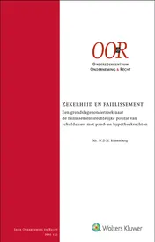 Omslag van Zekerheid en faillissement