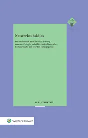 Omslag van Netwerksubsidies