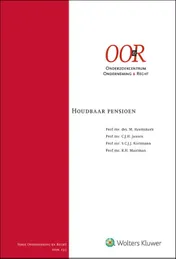 Omslag van Houdbaar pensioen