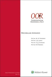Omslag van Houdbaar pensioen
