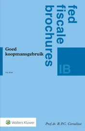 Omslag van Goed koopmansgebruik