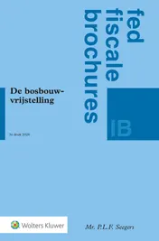 Omslag van De Bosbouwvrijstelling