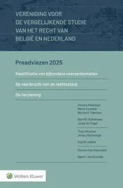 Omslag van Preadviezen 2025 (VVSRBN)