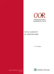 Omslag van Civil liability of arbitrators
