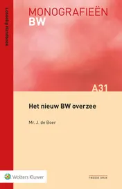 Omslag van Het nieuw BW overzee