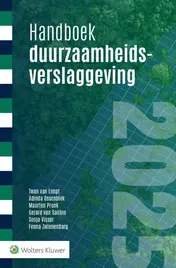 Omslag van Handboek duurzaamheidsverslaggeving 2025