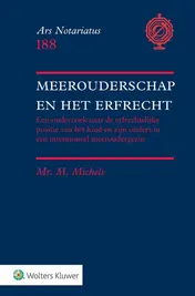 Omslag van Meerouderschap en het erfrecht