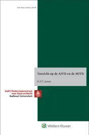 Omslag van Toezicht op de AIVD en de MIVD