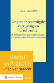 Omslag van Ongerechtvaardigde verrijking en insolventie