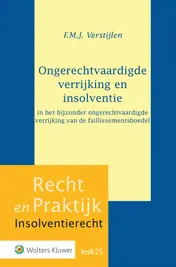 Omslag van Ongerechtvaardigde verrijking en insolventie