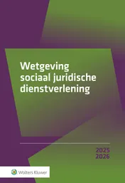 Omslag van Wetgeving Sociaal Juridische Dienstverlening 2025-2026