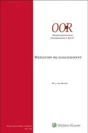 Omslag van Mediation bij faillissement