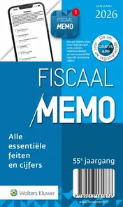 Omslag van Fiscaal Memo januari 2026