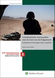 Omslag van Constitutionele voorwaarden voor de inzet van de krijgsmacht