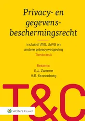 Omslag van Tekst & Commentaar Privacy- en gegevensbeschermingsrecht