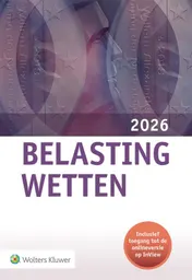Omslag van Pocket Belastingwetten