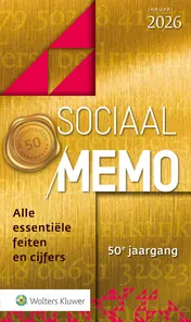 Omslag van Sociaal Memo januari 2026