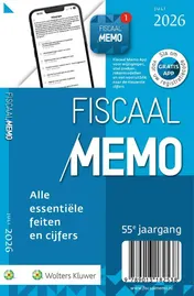 Omslag van Fiscaal Memo juli 2026