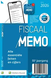 Omslag van Fiscaal Memo juli 2026